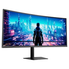 앱코 WQHD+ HDR 무결점 프라임 나노IPS 커브드 모니터 BLACK, 96cm, LPC38Q144D