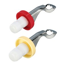 tescoma Presto 開瓶氣密瓶塞, 2個, 顏色隨機