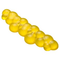 쿠슝 구름 손목 받침대 팜레스트 패드 키보드 M, 투명 옐로우, 1개