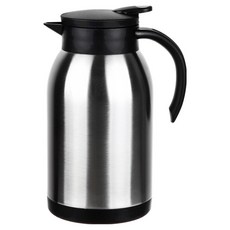 plala 鋼製保溫保冷水壺, 銀色, 1個, 1.3L