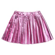 LaughingChild 亮箔百褶裙