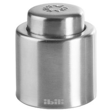 ibili 不鏽鋼香檳瓶塞, 1個, 銀色