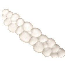 쿠슝 구름 손목 받침대 팜레스트 패드 키보드 L, 클리어 투명, 1개