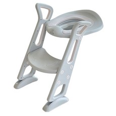 Lavi bebe 幼兒用梯子馬桶蓋, 淺灰色