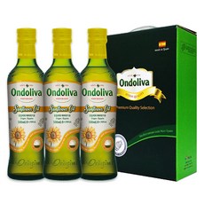 Ondoliva 奧多利瓦 葵花油 500ml 3入, 1套