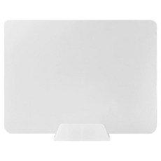 엑스터 다용도 독서실 학원 공부 흰색 칸막이 책상가림판 플라스틱 홀더, 1개