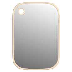 MARI STEIGER Sleek 不鏽鋼砧板, 1個, 奶油黃