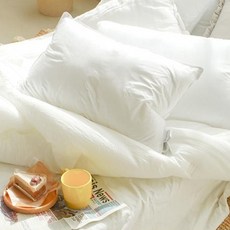 클라르하임 호텔식 이중구조 레이어 구스 베개솜, 화이트, 1개