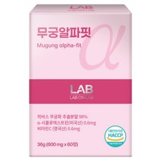 랩온랩 무궁 알파 핏, 60정, 1개