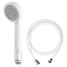 DAELIM BATH D Clean Light濾芯蓮蓬頭+淋浴軟管 2m組, 1套, 乳白色