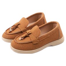 Lulushu 金色鑰匙圈樂福鞋 CX198