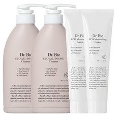 닥터바이오 유아용 올인원 클렌저 500g + 로션 100g 세트, 2개