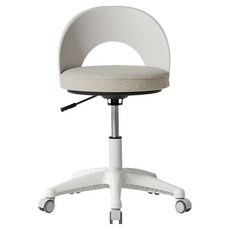 에르먼 테오 국내 제조 높이조절 보조 스툴의자, 웜아이보리, 1개