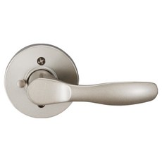 Angel Metal 管狀鎖 槓桿式 房門 浴室 顧客自行安裝 門把 ETL-851, 銀色, 1個