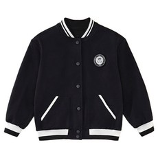 Misopapa Have 皇冠貼飾羅紋夾克