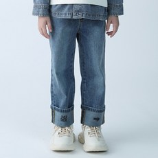 curlysue 破損感反摺牛仔褲 C243DN254P