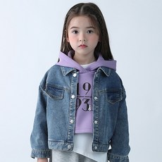 curlysue Edit 寬鬆版水洗牛仔夾克 C243JK202P