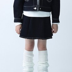 curlysue Edit 丹寧百褶裙 C243SK202P