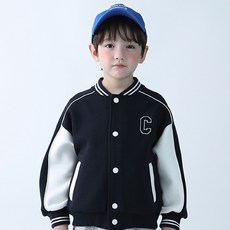 curlysue Edit氯丁橡膠大學運動外套 C243JM252P