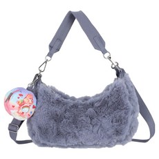 LESPORTSAC 力士保 Care Bears絨毛可轉換斜背包 3752 HD89, 灰色