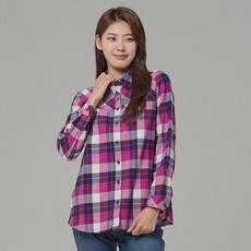 Crocodile 鱷魚 女士格紋襯衫 CLCWBL204