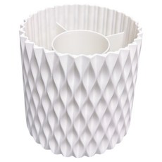 橡合杉 可旋轉收納筒 無蓋款, 1層, 白色