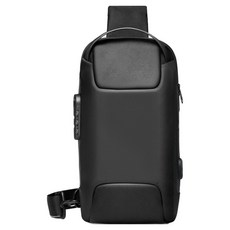 Chichills 防水防盜旅行用防扒迷你單肩斜背包 11507, 黑色