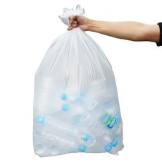 dOLEE FUN BASIS 分類回收專用袋 白色 大型, 50L, 50個