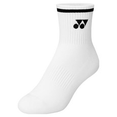 요넥스 여성용 장목 스포츠 양말, 블랙, 1개