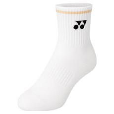 요넥스 남성용 장목 스포츠 양말, 베이지, 1개