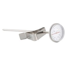 l-beans 可掛式咖啡溫度計 打奶泡 拉花 圓盤指針顯示長款 19cm, 1個