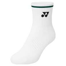 요넥스 여성용 장목 스포츠 양말, 그린, 1개