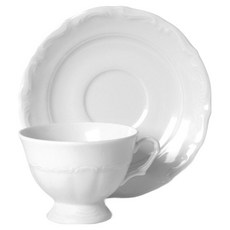 EXCELSA Mademoiselle濃縮咖啡杯碟組 90ml, 1套, 白色