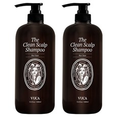 vuca The Clean頭皮弱酸性啤酒酵母洗髮精 檜木香, 2個, 1L