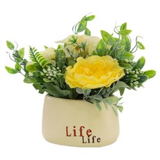 힘룸 室內裝飾效果花瓶 款式10, 混合顏色