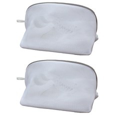 이지딜 整潔運動鞋洗衣網 拉鍊 42 x 24 x 24 cm, 2個, 灰色