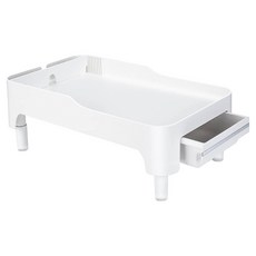 Diclepet 寵物高度可調式自動餵食器支架 S1, 白色, 1個