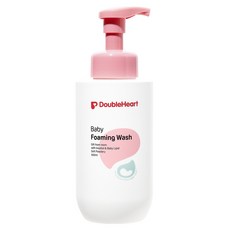 더블하트 베이비 포밍워시 소프트파우더리향, 500ml, 1개