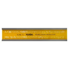 코링 템플레이트 영문문자판 K-11500-050, 1개