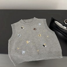 Arbe 貓咪針織背心