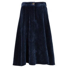 CHATELAINE 女款燈芯絨喇叭裙 HCBWSK101