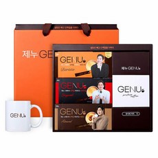 제누 스테비아 단백질 커피믹스 3종 선물세트, 오리지널 20p + 바리스타 20p + 아몬드 20p + 머그컵 + 선물상자, 1세트