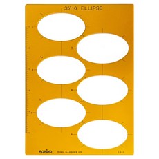 KORING 橢圓形模板 K-616, 1個