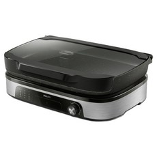 필립스 멀티 전기그릴 5000 시리즈 HD6212/90 블랙&실버