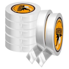 글루몬 자국없는 초강력 실리콘 클리어 겔 나노 양면 테이프 15mm x 3m, 7개