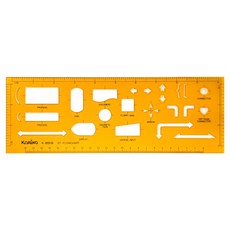 코링 템플레이트 컴퓨터처리용형판 K-8916, 1개