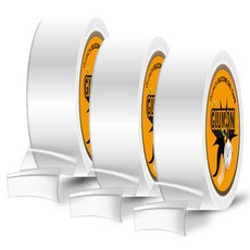 글루몬 자국없는 초강력 실리콘 클리어 겔 나노 양면 테이프 24mm x 3m, 3개 3개