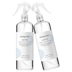 나인포인트 섬유향수, 라이트블루, 500ml, 2개 라이트블루, 500ml, 2개