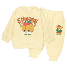 MILKBABY New Kids On 兒童可愛爆棚上下裝套裝
