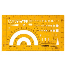 KORING 測量用模板 K-859625, 1個